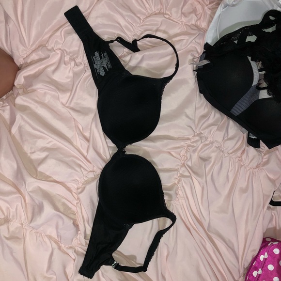 black t-shirt push up bra - Picture 6 of 8